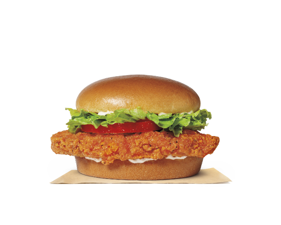 Order Spicy Crispy Chicken Sandwich food online from Burger King store, Kalispell on bringmethat.com