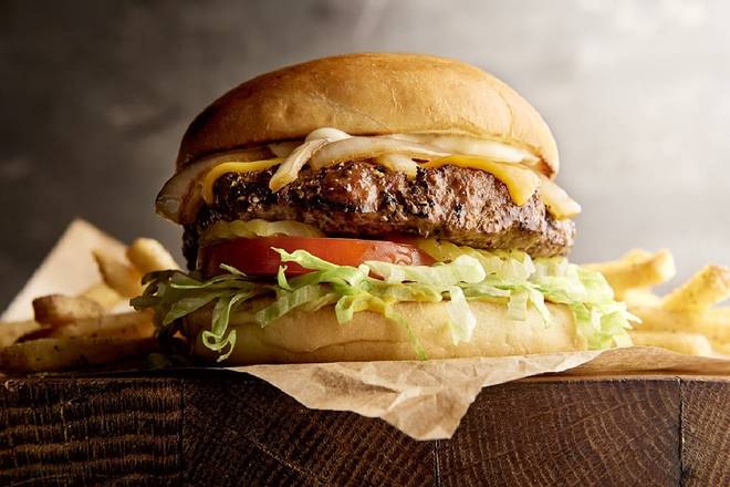 Order Cheeseburger food online from Twin Peaks store, Houston on bringmethat.com