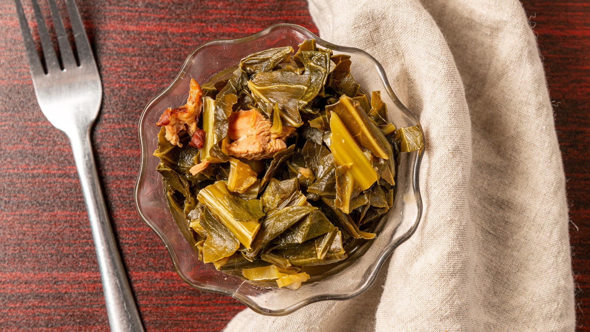 Order Collard Greens  food online from Solid Rock Cafe store, Antioch on bringmethat.com