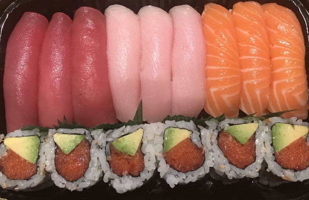 Order Tuna, Salmon and Yellowtail Sushi food online from Aquamarine 38 store, New York on bringmethat.com