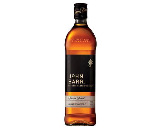 Order John Barr Reserve Scotch Whisky, 750mL scotch whisky (40.0% ABV) food online from Kenny Liquor Market store, ANAHEIM on bringmethat.com