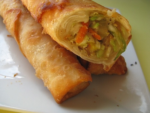 Order 32. Vegetable Roll food online from The China Star Catering store, New York on bringmethat.com