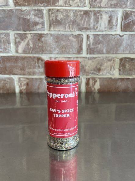 Order Rays Spice Topper food online from Pepperoni's Pizza store, Houston on bringmethat.com