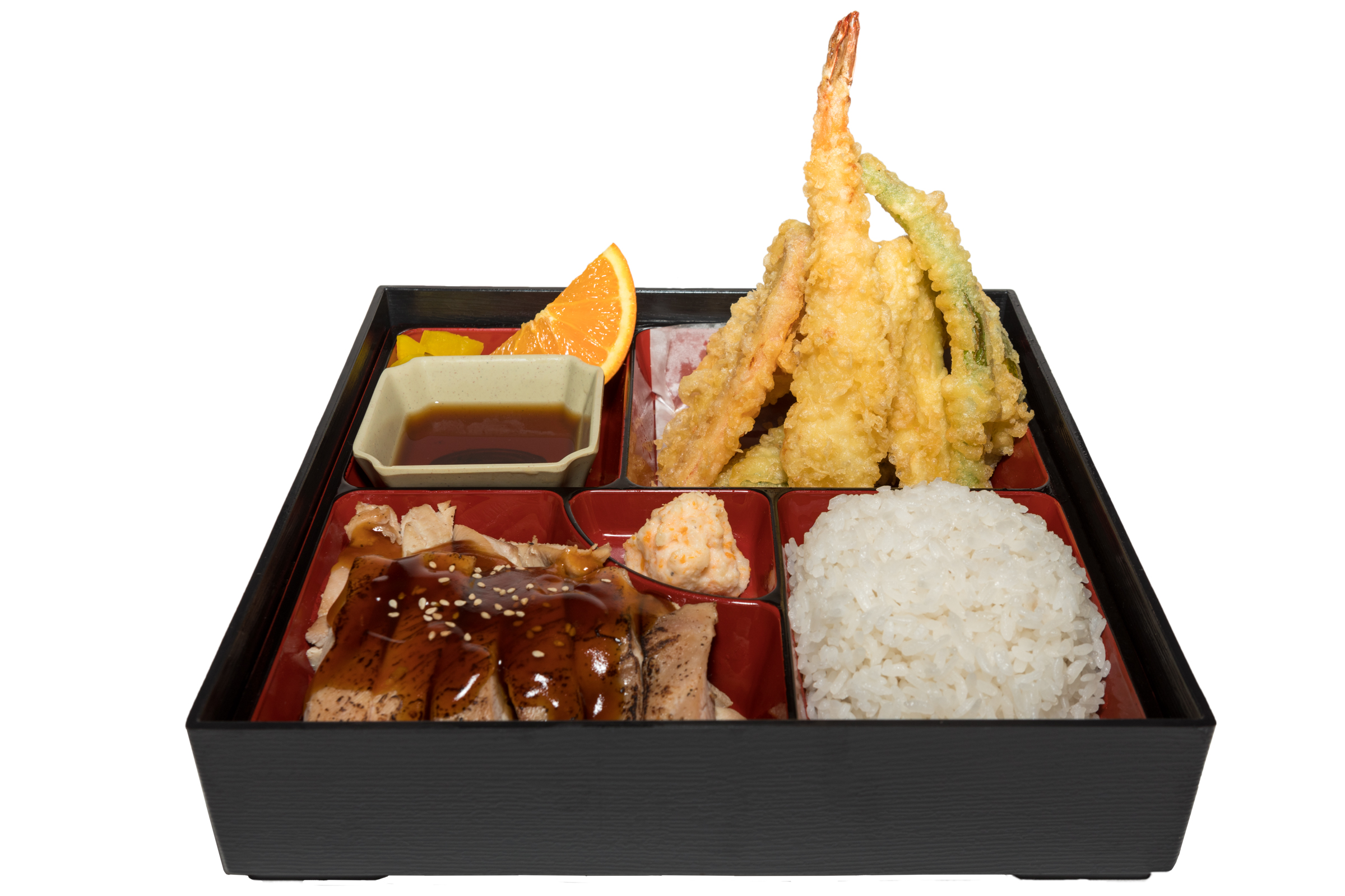 Order 2 Item Special Bento Box food online from Yo Sushi store, Alameda on bringmethat.com