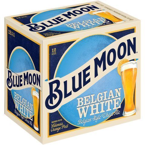 Order Blue Moon Belgian White Ale 12 Pack 12oz Bottle food online from 7-Eleven store, Evans Mills on bringmethat.com