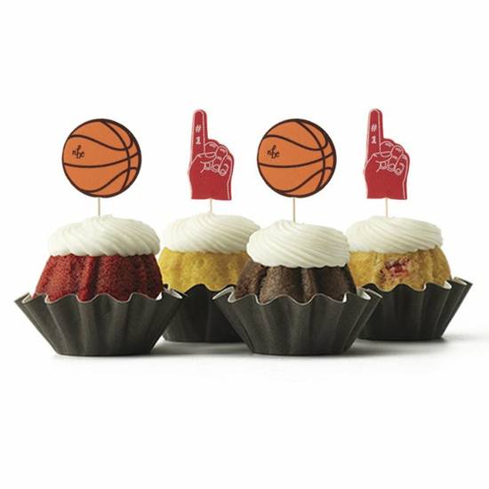 Order NEW! Basketball Bundtinis® - Signature Assortment food online from Nothing Bundt Cakes store, Chula Vista on bringmethat.com