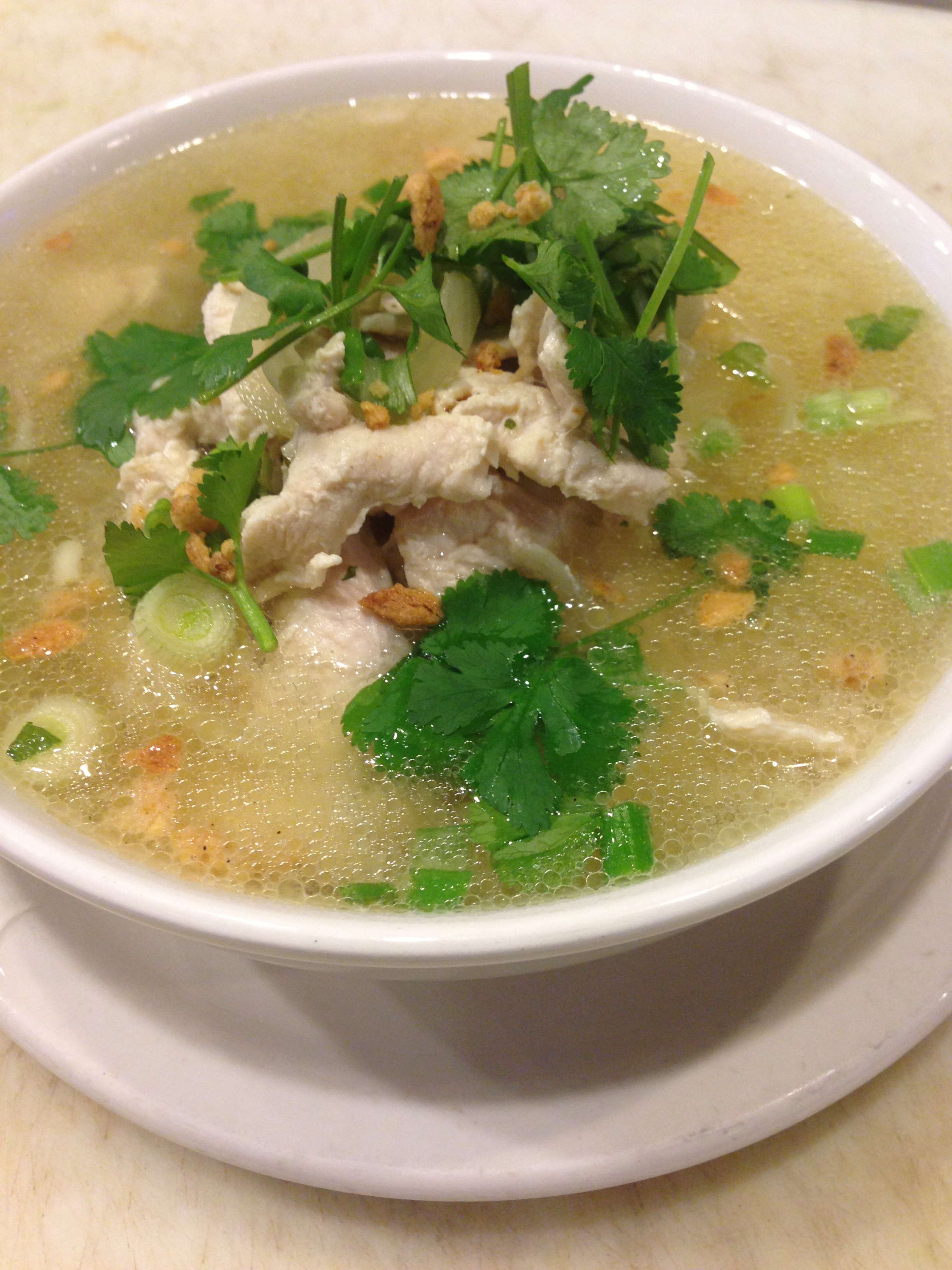 Order N12. Chicken Noodle Soup food online from S!!! Thai Food store, Temecula on bringmethat.com