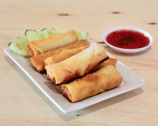 Order 1. Deep Fried Spring Rolls food online from Amazing Myanmar Asian Cuisine store, Kentwood on bringmethat.com