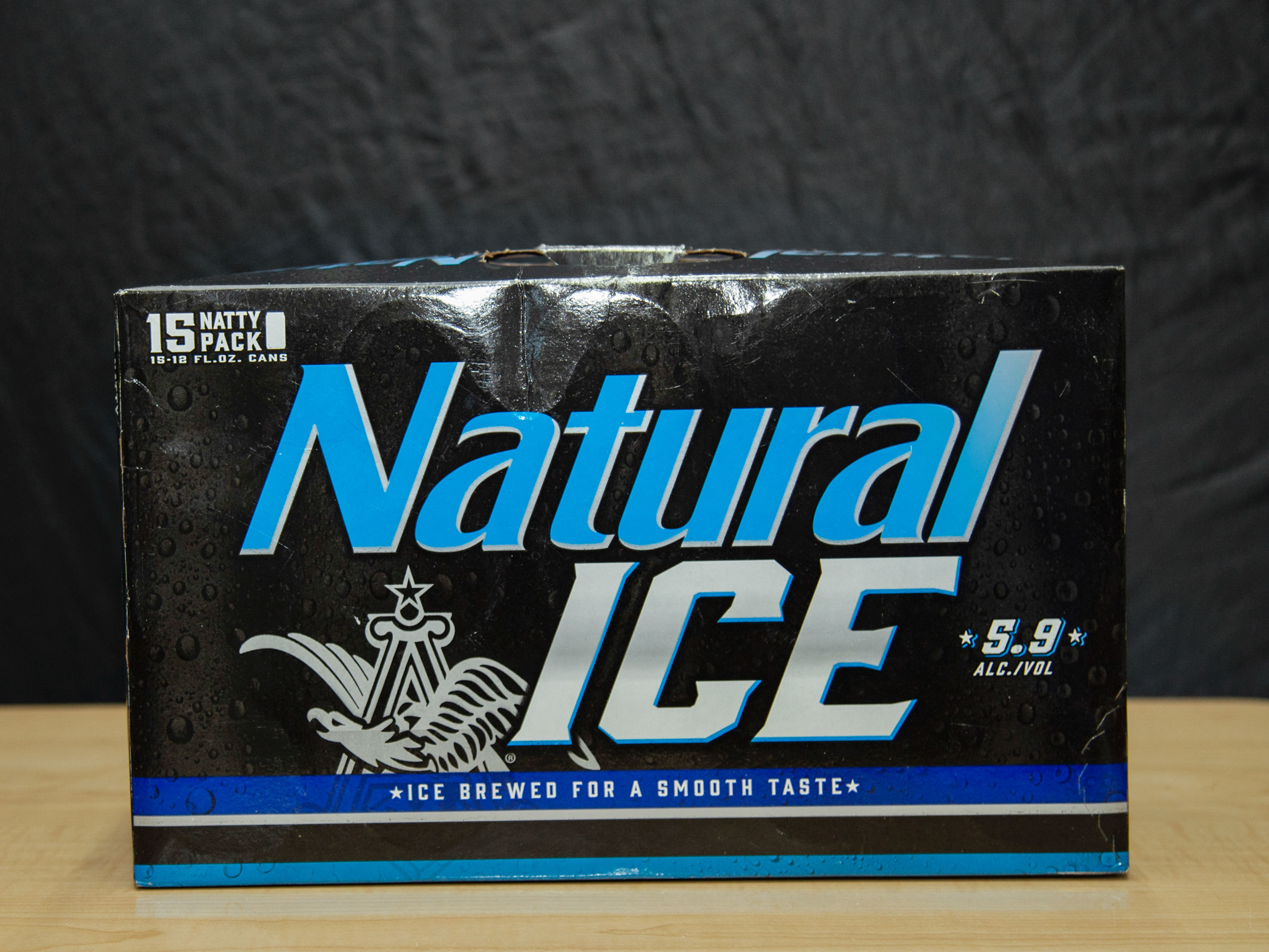 Order Natural Ice, 15 Pack-12 oz. Can Beer (5.9% ABV) food online from Platinum Star Food & Liquor store, Chicago on bringmethat.com