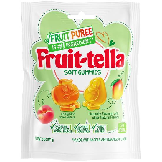 Order Fruit-tella Soft Gummies, Peach and Mango Fruit Flavors, 5 OZ food online from CVS store, ORO VALLEY on bringmethat.com