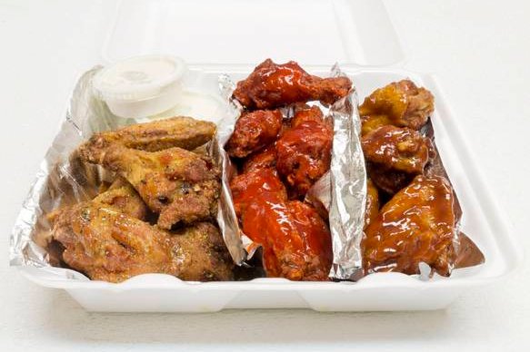 Order *10 Wings (Bone-in) food online from Wings World store, Dallas on bringmethat.com