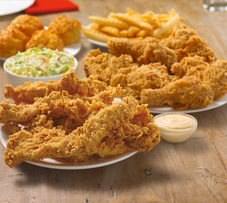 Order 6 Piece Mixed Chicken and 8 Tender Strips® Meal food online from Churchs Chicken store, Pearland on bringmethat.com