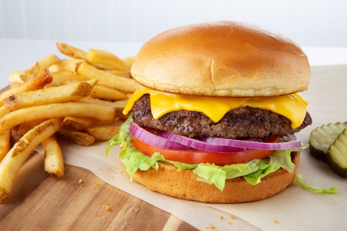 Order All-American Crush Cheeseburger* food online from Bakers Square store, Woodridge on bringmethat.com