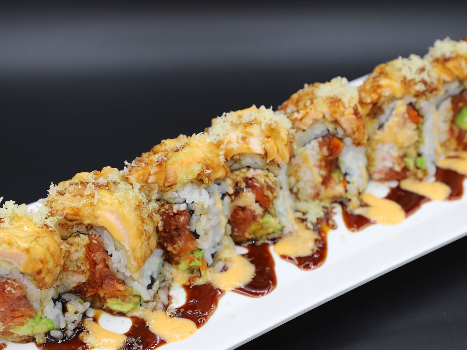 Order Volcano Roll food online from The Room Sushi Bar store, Los Angeles on bringmethat.com