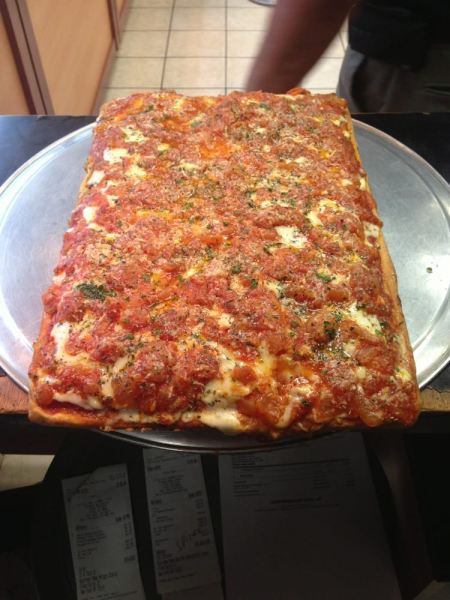 Order 15. Sicilian Marinara Pizza food online from Little Italy Pizza store, New York on bringmethat.com