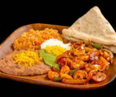 Order 6. Camarones Combo food online from Filiberto's Mexican Food store, Chandler on bringmethat.com