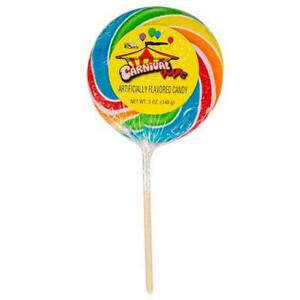 Order Carnival Swirl Large Lollipop  food online from Chocolate Boutique store, Pittsburgh on bringmethat.com