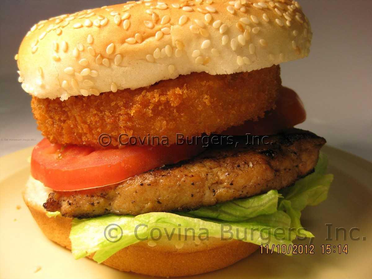 Order Pork Chop Sandwich food online from Covina Burgers store, Covina on bringmethat.com