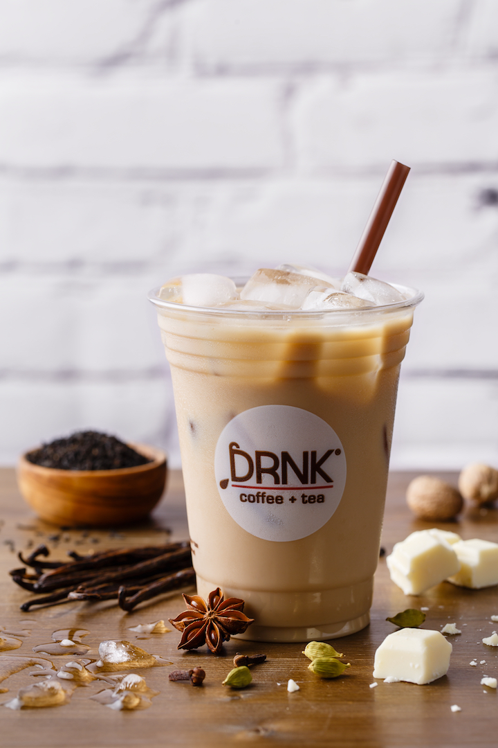 Order Cold Chai Blanc Tea food online from Drnk Coffee + Tea store, Sterling on bringmethat.com