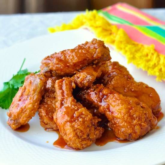 Order Honey Chicken Wings food online from T4 store, Sacramento on bringmethat.com