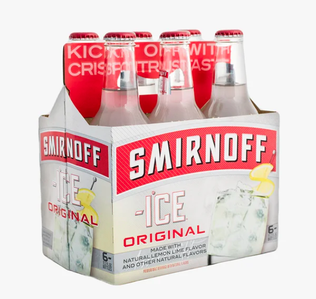 Order Smirnoff Ice 6 Pack food online from Terners Liquor store, Los Angeles on bringmethat.com