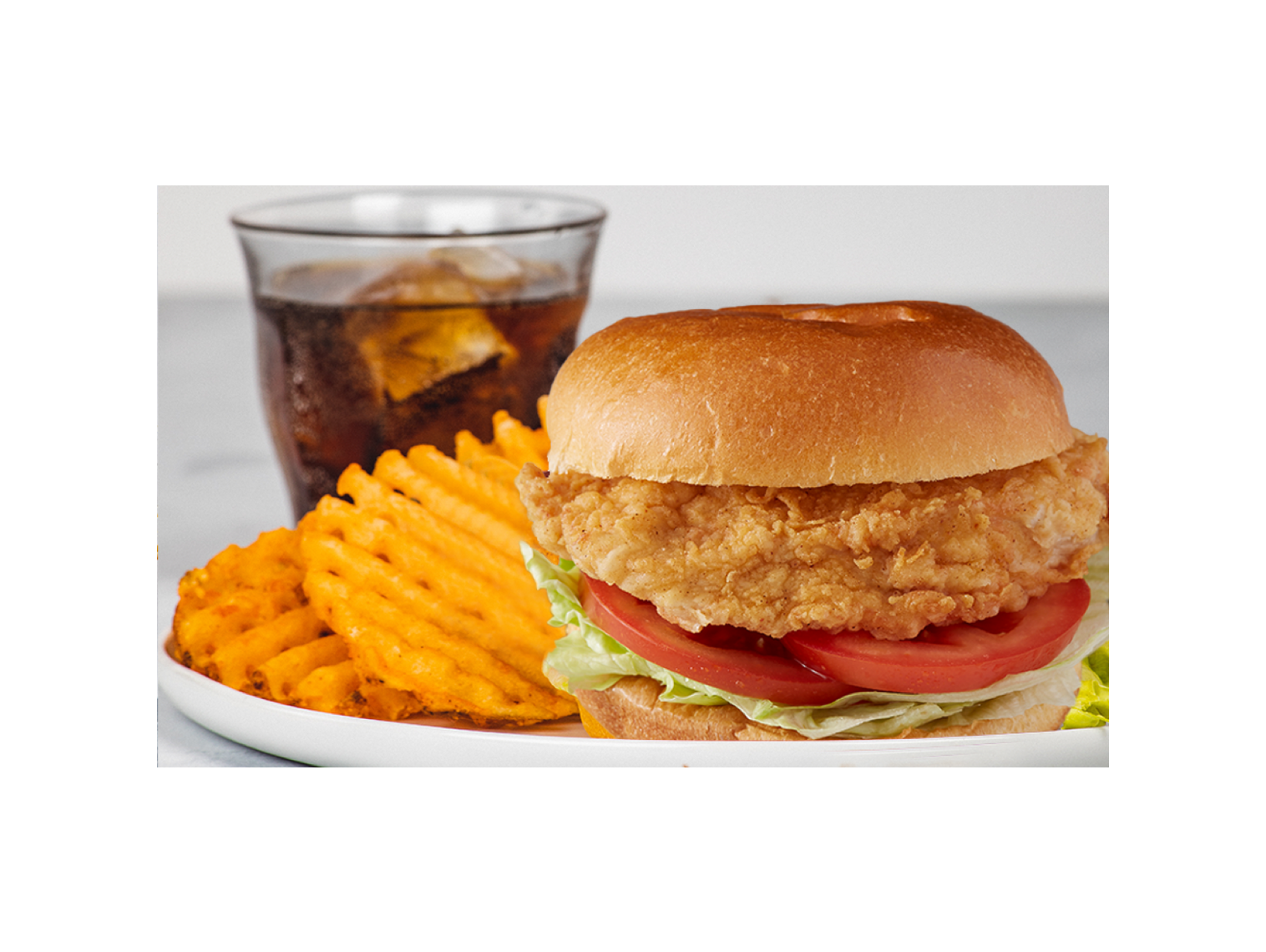 Order Classic Chicken Sandwich Meal food online from Wings Over store, Greenville on bringmethat.com