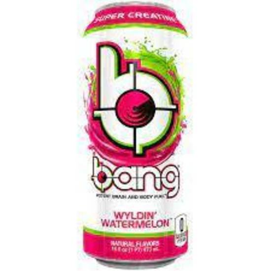 Order Bang Energy Drink - Wyldin' Watermelon food online from IV Deli Mart store, Goleta on bringmethat.com