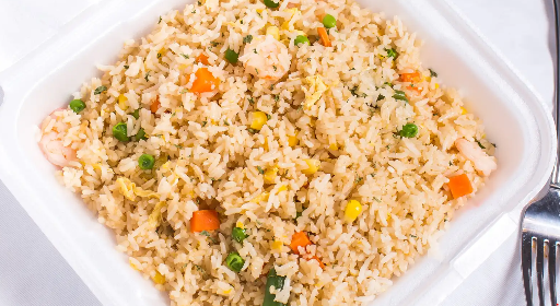 Order R1. Vegetable Fried Rice food online from Wok D'Lite store, Houston on bringmethat.com