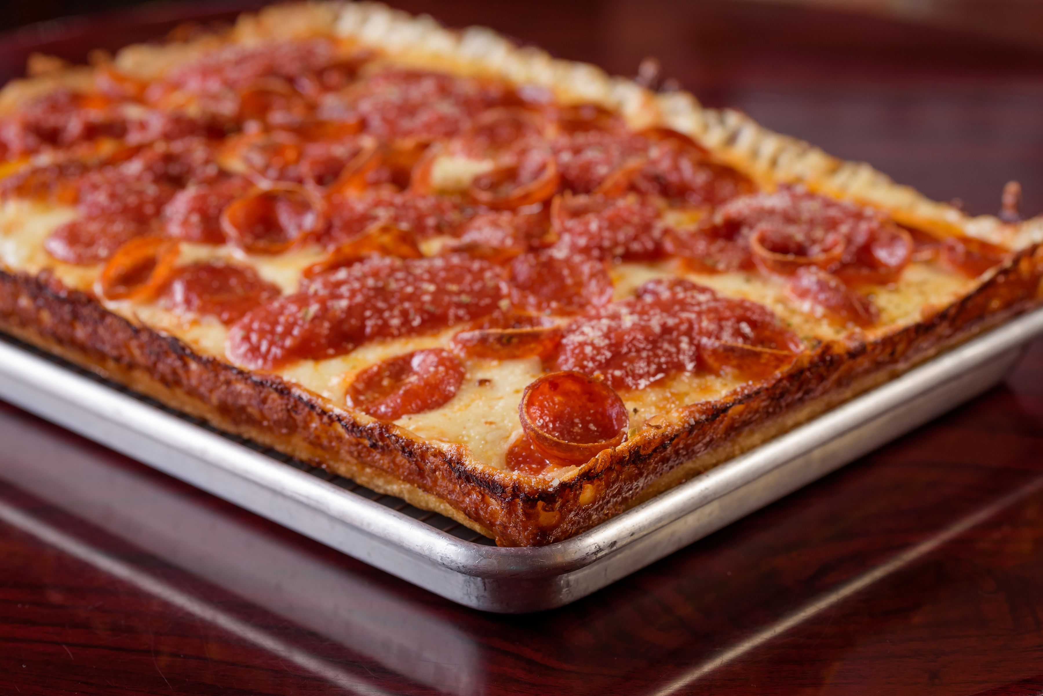 Order PONTIAC (Pep Lovers) food online from Square Pizza Co store, San Diego on bringmethat.com
