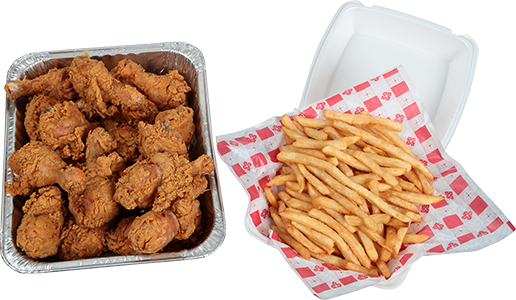 Order 20 Pieces Chicken Mix Special food online from Jj Fish & Chicken store, Chicago on bringmethat.com