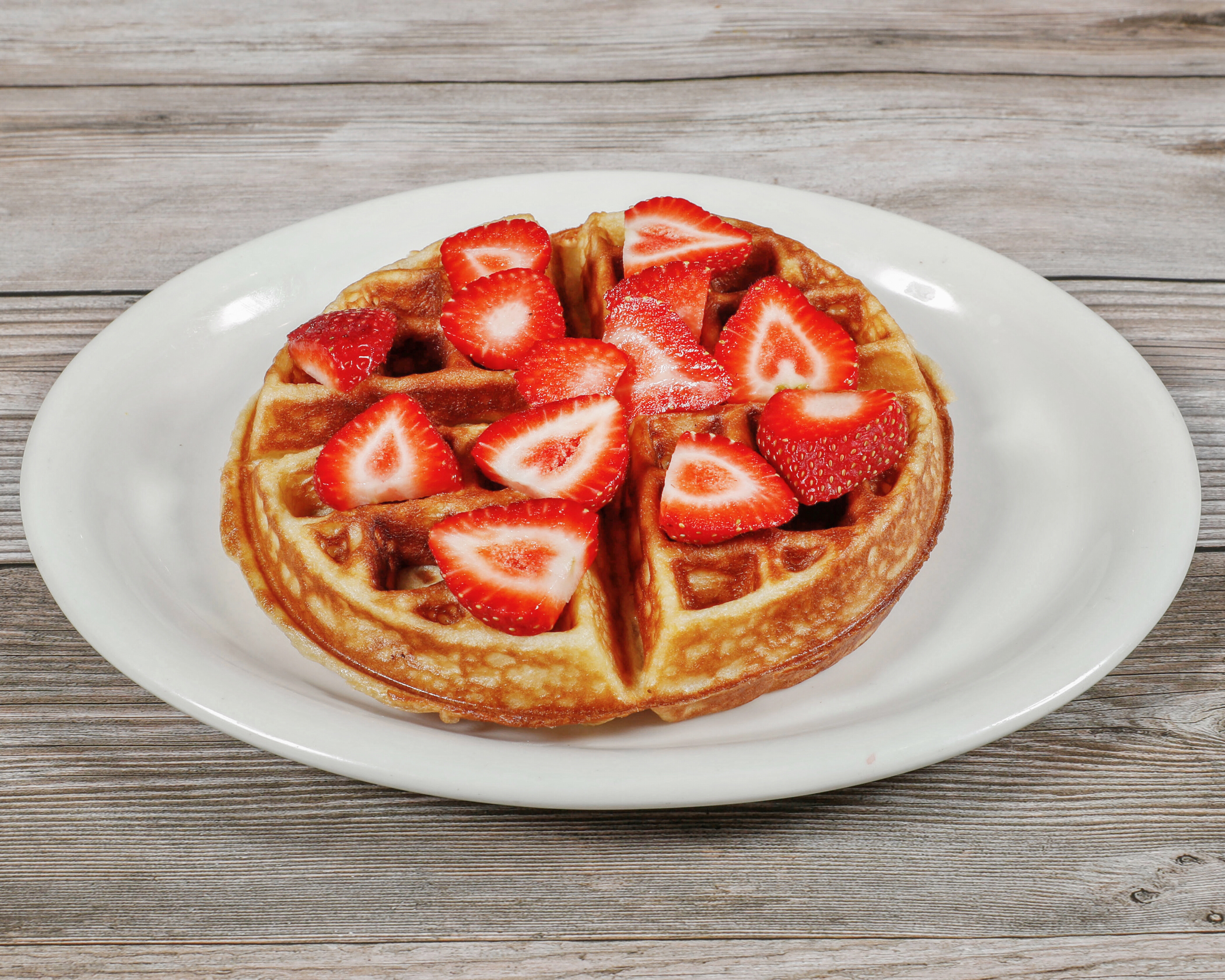 Order Belgian Waffle food online from Chubby Diner store, Hanford on bringmethat.com