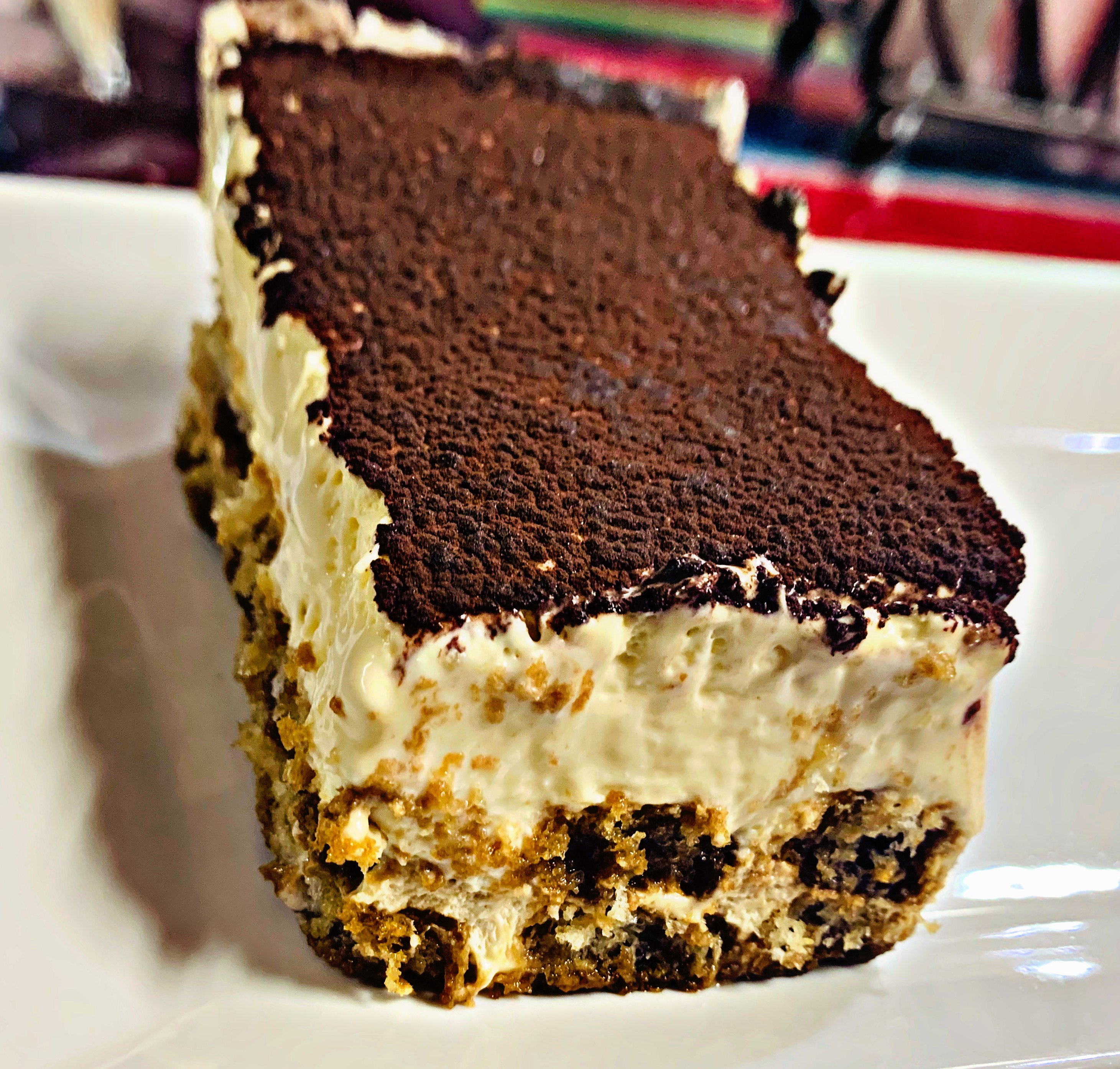 Order Tiramisu cake  food online from La Guera Mexican Grill store, Upper Darby on bringmethat.com