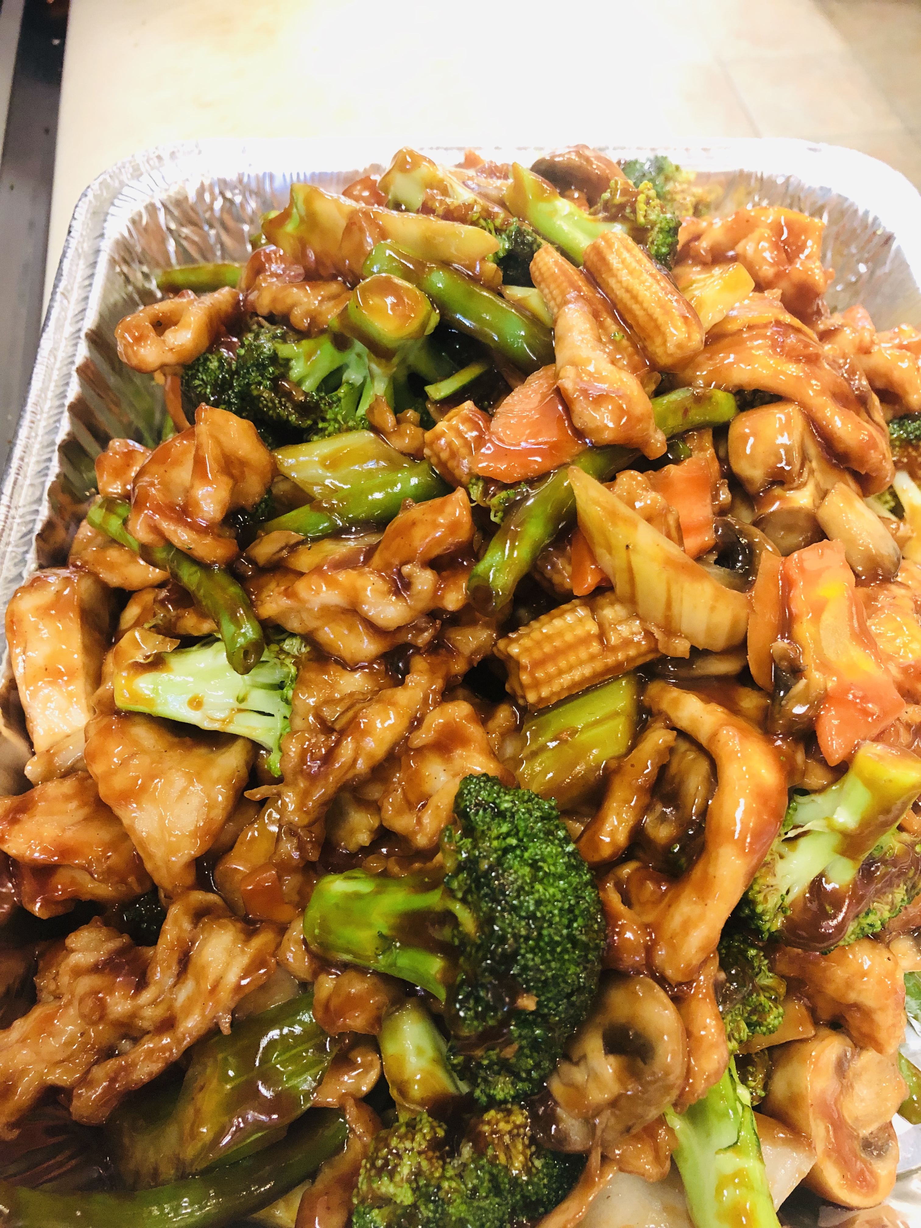 Order Chicken w. Mixed Vegetables food online from China Joy Restaurant store, Jacksonville on bringmethat.com