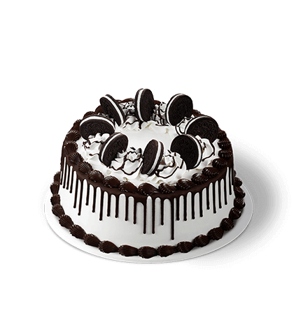 Order 1/2 Sheet OREO® Cake food online from Baskin Robbins store, East Dundee on bringmethat.com