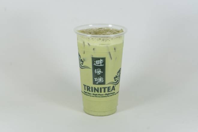Order Honeydew Milk Green Tea food online from Trinitea Tea store, San Diego on bringmethat.com