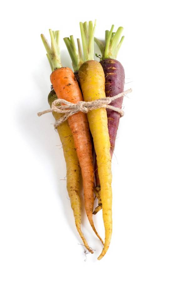 Order Organic Rainbow Carrots (2 lb) food online from Albertsons store, Jackson on bringmethat.com