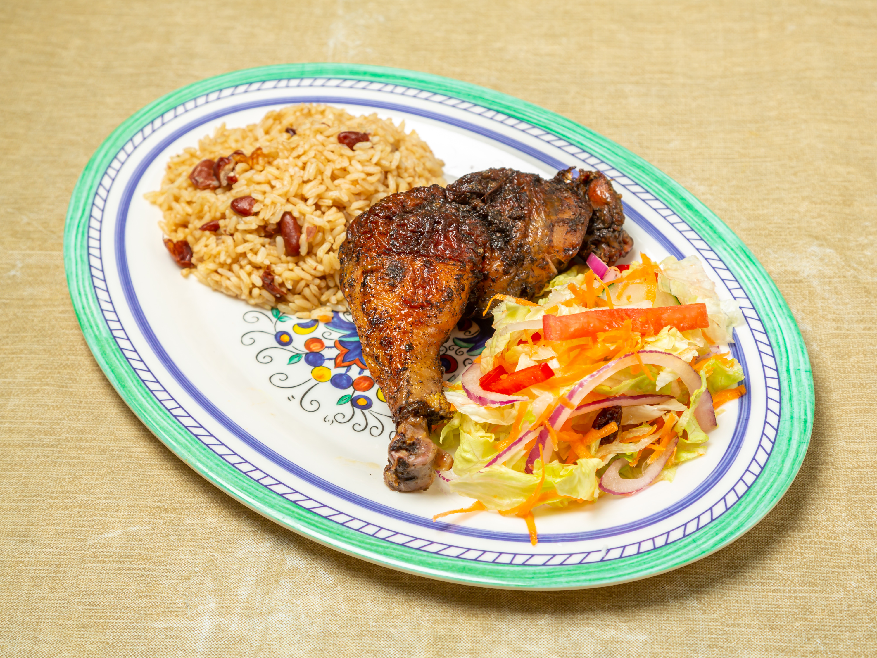 Order Jerk Chicken food online from Caggy Hotspot Restaurant store, Yonkers on bringmethat.com