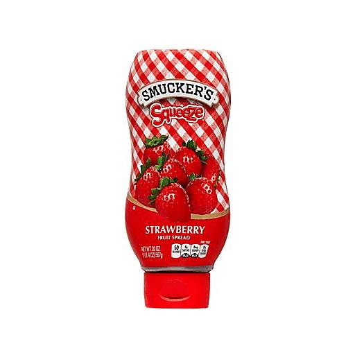 Order Smucker's Squeeze Strawberry Jelly (20 OZ) 133802 food online from BevMo! store, Greenbrae on bringmethat.com