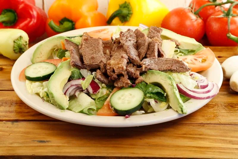 Order Steak Salad food online from Mexico Lindo store, Rancho Cucamonga on bringmethat.com