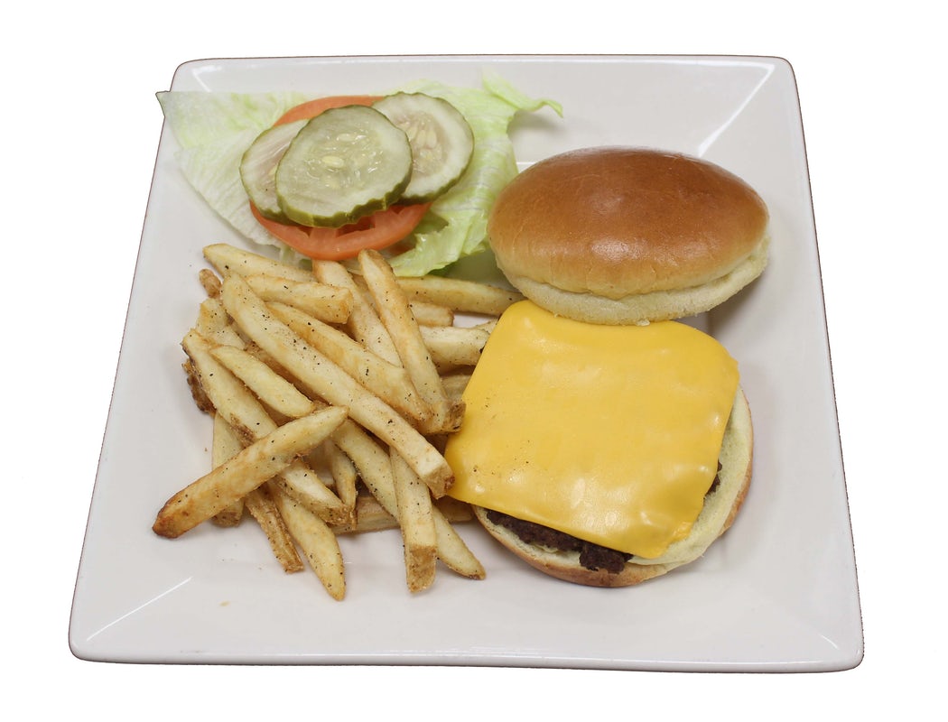 Order Kids Cheeseburger food online from Ocharleys store, Fayetteville on bringmethat.com