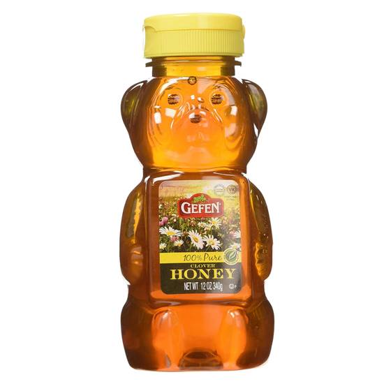 Order Gefen Honey Bear Squeeze Bottle 12oz food online from Everyday Needs by Gopuff store, Pittsburgh on bringmethat.com