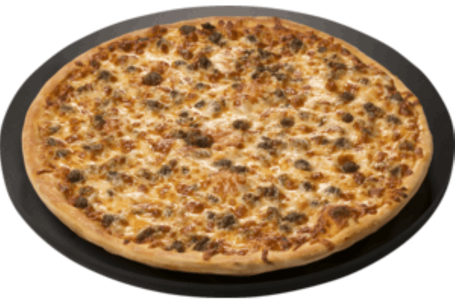 Order Beef Pizza - Small (6 Slices) food online from Pizza Ranch store, Waverly on bringmethat.com