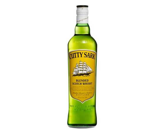 Order Cutty Sark Scotch Blended 750 ML food online from Plaza Liquor store, Jurupa Valley on bringmethat.com