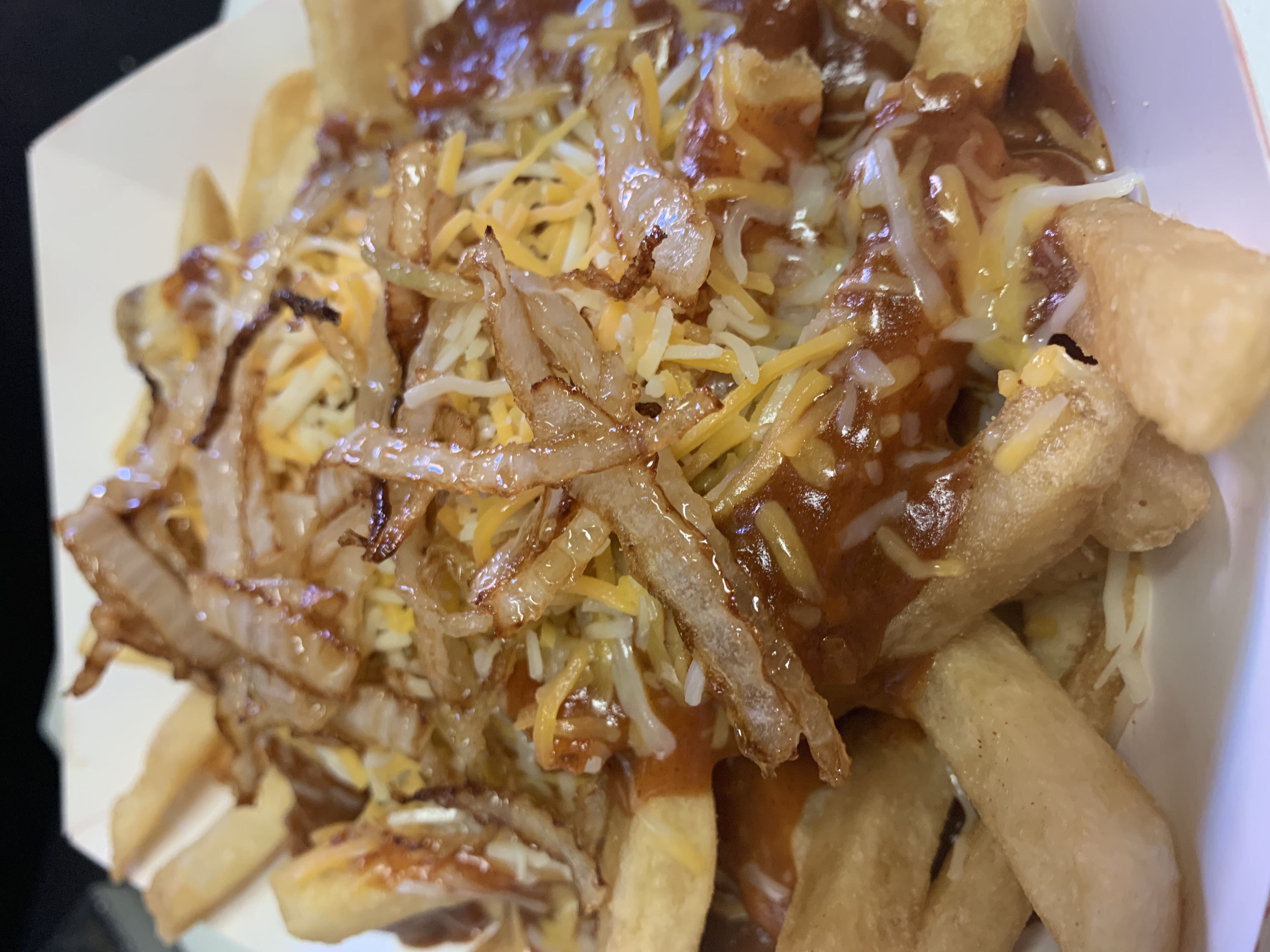 Order Chili Cheese Fries food online from Burgers, Fish & Fries store, La Mesa on bringmethat.com