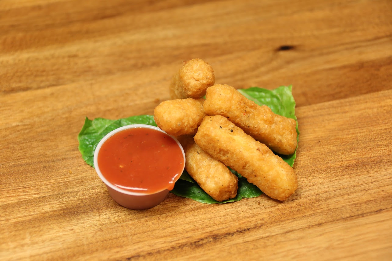 Order 5 Piece Mozzarella Cheese Sticks food online from The Burger Joint store, New York on bringmethat.com