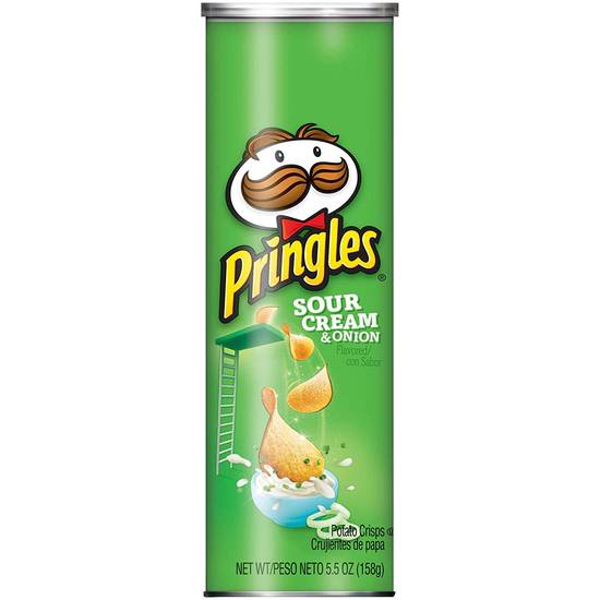 Order Pringles Sour Cream & Onion Potato Chips food online from Pepack Sunoco store, Peapack on bringmethat.com