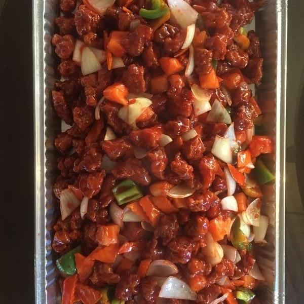 Order P1. Sweet and Sour Pork food online from The Pearl House store, Albany on bringmethat.com