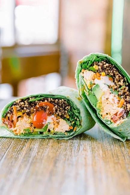 Order Hot Chick - Wrap food online from Our Green Affair store, San Diego on bringmethat.com
