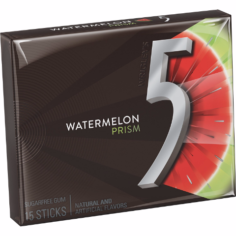 Order 5 Gum Prism Watermelon 15 Count food online from 7-Eleven store, Las Vegas on bringmethat.com