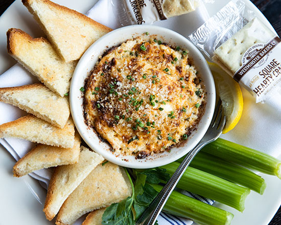 Order Maryland Blue Crab Dip food online from Oyster Bah store, Chicago on bringmethat.com